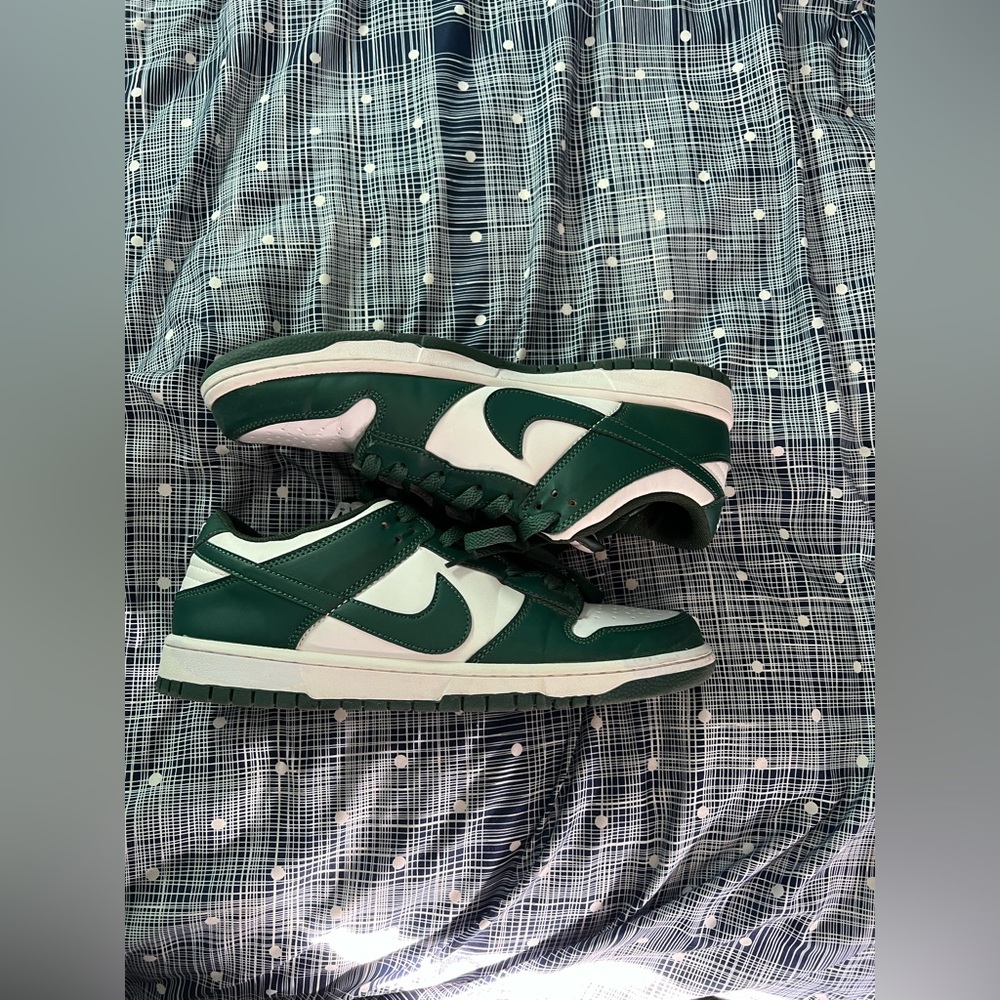 Green Nike Dunks